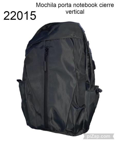 Imagen de MOCHILA  PORTANOTEBOOK CIERRE FRENTE VERTICAL ADAPTADOR USB SUJETADOR 10.25